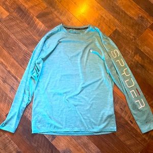 Spyder rash guard shirt